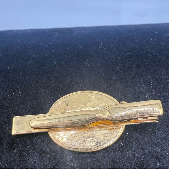 Amita Japan Gold and Black Helicopter Tie Clip - Picture 2 of 2
